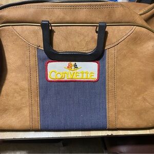 Vintage Corvette bowling bag